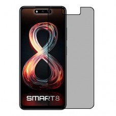 Infinix Smart 8 (India) защитный экран пленка гидрогель конфиденциальность (силикон) скрин мобиль