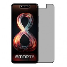 Infinix Smart 8 Pro защитный экран пленка гидрогель конфиденциальность (силикон) скрин мобиль