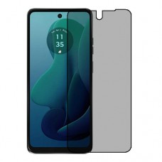 Motorola Moto G (2024) защитный экран пленка гидрогель конфиденциальность (силикон) скрин мобиль