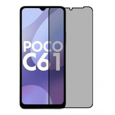 Xiaomi Poco C61 защитный экран пленка гидрогель конфиденциальность (силикон) скрин мобиль