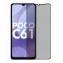 Xiaomi Poco C61 защитный экран пленка гидрогель конфиденциальность (силикон) скрин мобиль