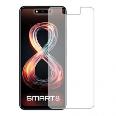 Infinix Smart 8 (India) защитный экран Гидрогель Прозрачный (Силикон) скрин Мобайл