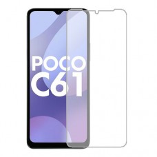 Xiaomi Poco C61 защитный экран Гидрогель Прозрачный (Силикон) скрин Мобайл